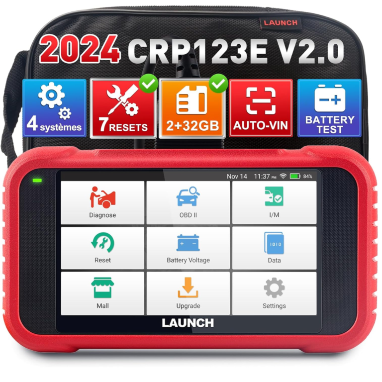 Valise de diagnostic OBD2 1PRO efface le voyant moteur / voyant Airbag / ABS / Vidange sans
